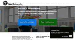 Desktop Screenshot of medrehabweb.com