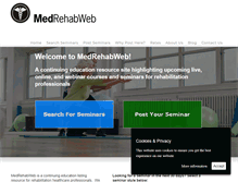 Tablet Screenshot of medrehabweb.com